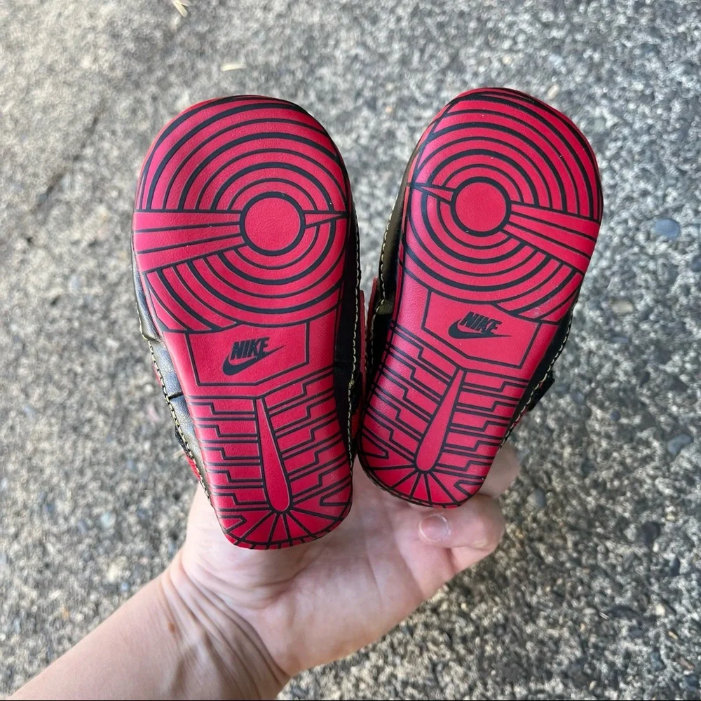Nike Crib Shoes Black Red Checkered Nike Vandal 2C